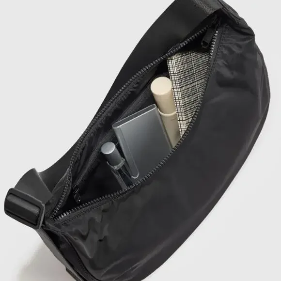 Quince Revive Nylon Crescent Shoulder Bag - Picture 5 of 6